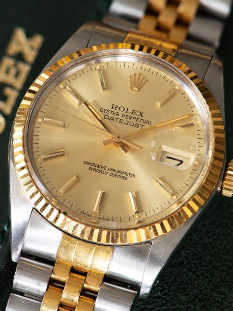 rolex 1986 datejust|Rolex model 16013 year.